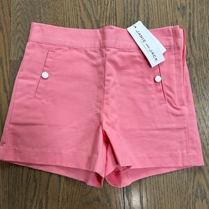 Jannie and Jack pink shorts (size 7)